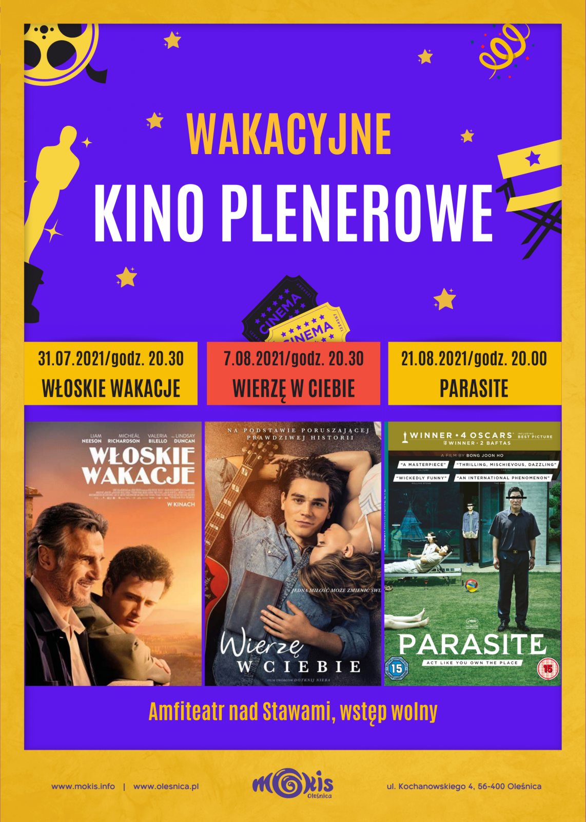 kino plener - plakat